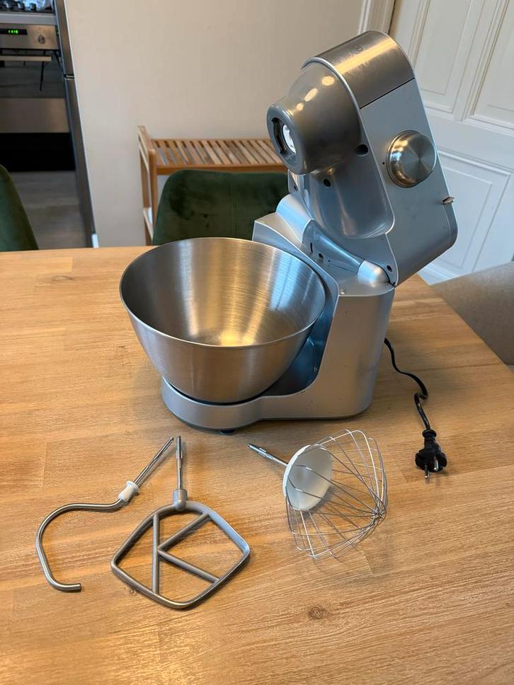 Kenwood KM280 Keukenmachine - Compleet!, Witgoed en Apparatuur, Keukenmixers, Gebruikt, 4 liter of meer, 3 snelheden of meer, Ophalen of Verzenden