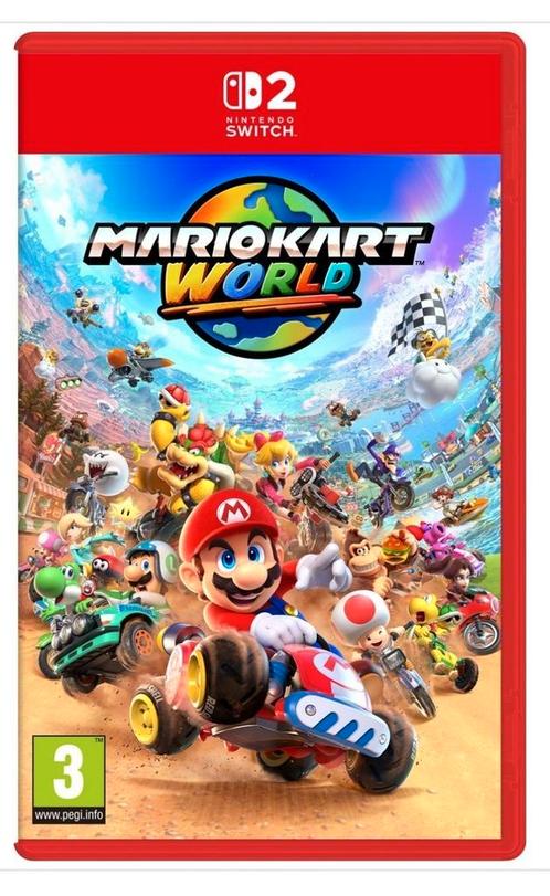 Mariokart World I Switch 2, Spelcomputers en Games, Spelcomputers | Nintendo Switch, Nieuw, Ophalen