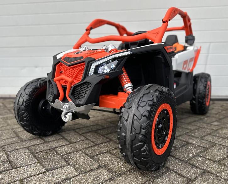 Kinder Auto CAN-AM Maverick buggy 24V 2 pers RC - MP4 SCHE, Kinderen en Baby's, Speelgoed | Buiten | Accuvoertuigen, Nieuw, Ophalen of Verzenden