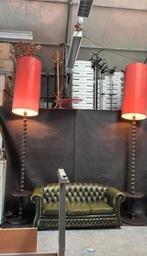 2 hoge vloerlampen met schakelaar., Ophalen of Verzenden, Zo goed als nieuw
