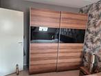 Grote Kledingkast met Schuifdeuren, Huis en Inrichting, Kasten | Kledingkasten, Ophalen, Gebruikt, 200 cm of meer, 150 tot 200 cm