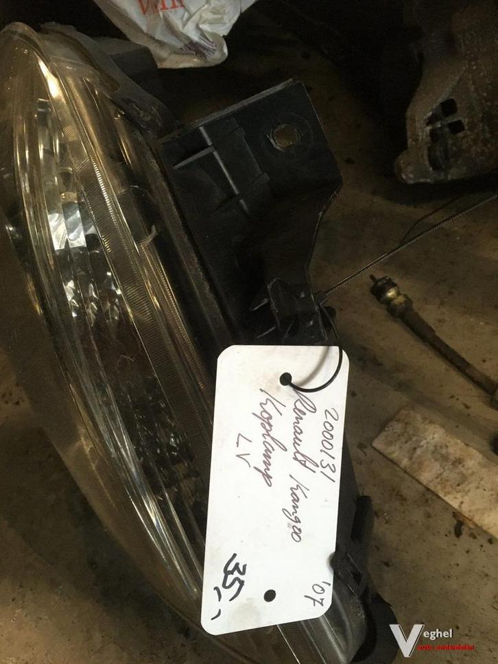 Renault kangoo 2007 Koplamp Links, Auto-onderdelen, Verlichting, Gebruikt, Ophalen of Verzenden