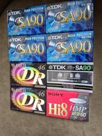 TDK SA90 Cassettebandjes Nieuwstaat Sealed, Cd's en Dvd's, Cassettebandjes, 2 t/m 25 bandjes, Overige genres, Ophalen of Verzenden