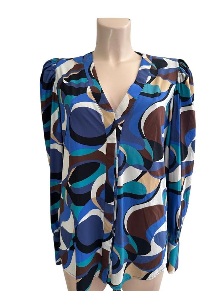 Studio Anneloes shirt lange mouw XXL, Kleding | Dames, T-shirts, Zo goed als nieuw, Maat 46/48 (XL) of groter, Blauw, Lange mouw