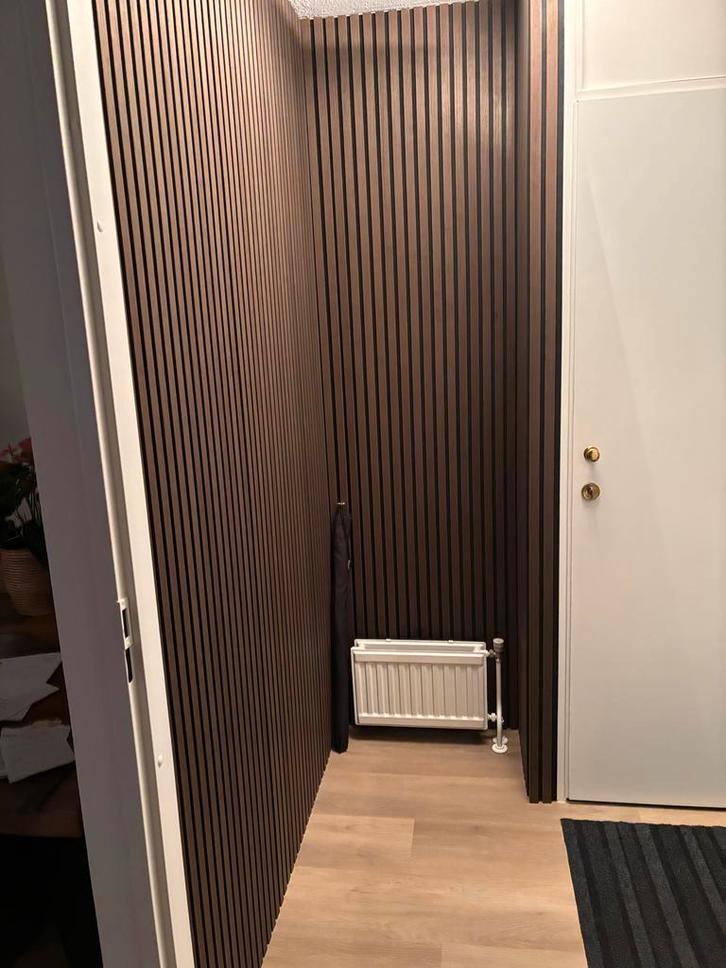Akupaneel Klassiek Eiken - 260x60cm + Reststukken, Huis en Inrichting, Woonaccessoires | Wanddecoraties, Nieuw, Ophalen