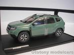 Dacia Duster PH.3 2023 Groen 1/18 Solido, Hobby en Vrije tijd, Modelauto's | 1:18, Ophalen of Verzenden, Nieuw, Auto, Solido