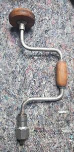Klassieke Handboor - Vintage Gereedschap, Ophalen of Verzenden, Gebruikt