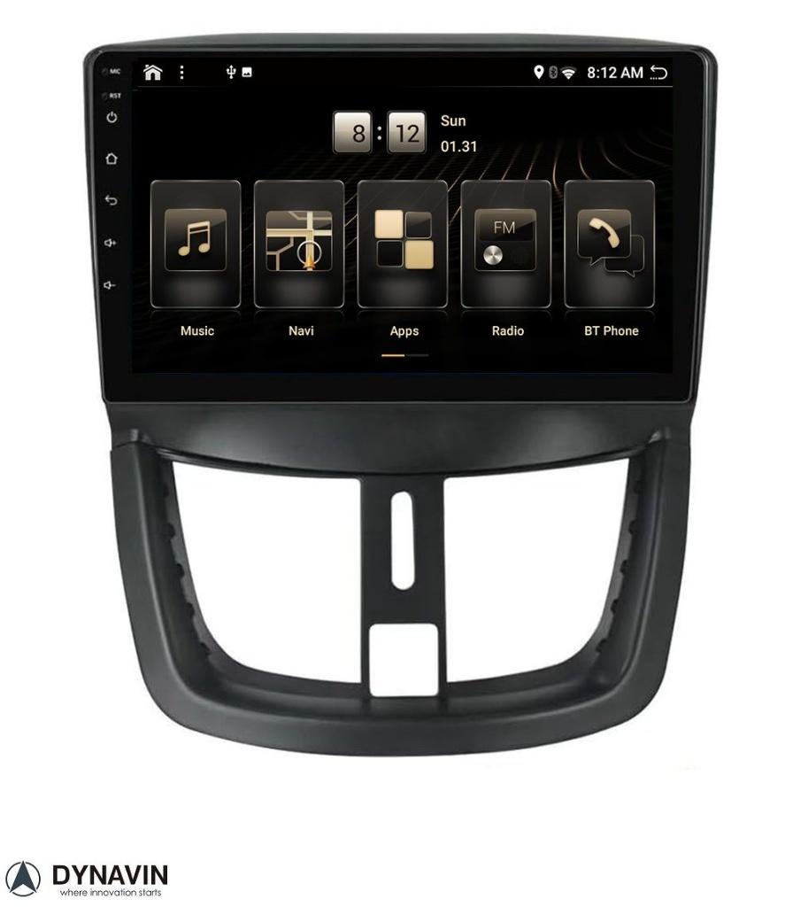 peugeot 207 autoradio navigatie carkit android 14 carplay, Auto diversen, Autoradio's, Ophalen of Verzenden