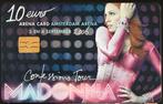 Madonna Arena Card Amsterdam 2006, Verzamelen, Ophalen of Verzenden, Gebruikt, Overige typen