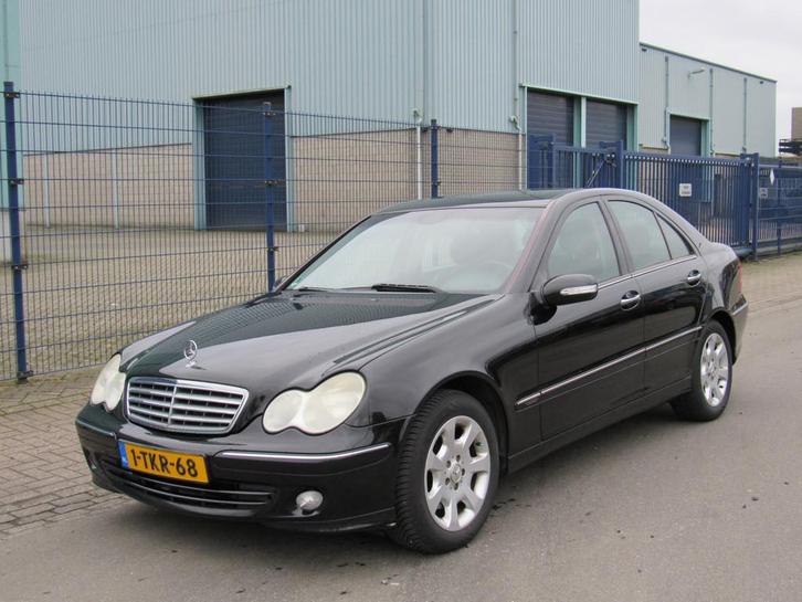 Mercedes-Benz C-Klasse 240 Elegance (bj 2004, automaat), Auto's, Mercedes-Benz, Bedrijf, Te koop, C-Klasse, ABS, Airbags, Airconditioning