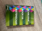 Schrijven voor de wetenschap, Boeken, Studieboeken en Cursussen, Ophalen of Verzenden, Beta, Nieuw, WO