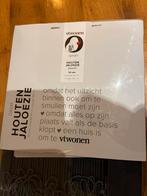 Houten Jaloezie - Nieuw in verpakking! 140B 180 L, Ophalen, 100 tot 150 cm, Zwart, Nieuw