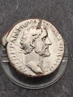 Denarius van Antoninus Pius, Ophalen of Verzenden, Losse munt, Zilver