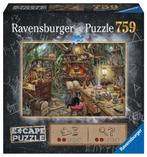 ZGAN puzzel 759 Escape puzzle De Heksenkeuken Ravensburger, Ophalen of Verzenden, 500 t/m 1500 stukjes, Zo goed als nieuw, Legpuzzel