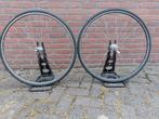Ambrosio Nemesis tubes (cross) wielen met Dura Ace naven, Fietsen en Brommers, Fietsonderdelen, Ophalen, Zo goed als nieuw, Racefiets
