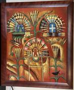 Harry Belong/ B. Long vintage jaren 70 olieverf schilderij, Antiek en Kunst, Kunst | Schilderijen | Modern, Ophalen