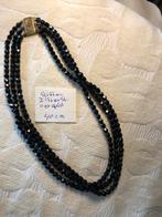 Gitten, Sieraden, Tassen en Uiterlijk, Kettingen, Ophalen of Verzenden, Gebruikt, Zwart, Steen of Mineraal