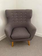 Sofa Company fauteuil Graig. Grijs en in nieuwstaat., Ophalen, 75 tot 100 cm, Zo goed als nieuw, Stof