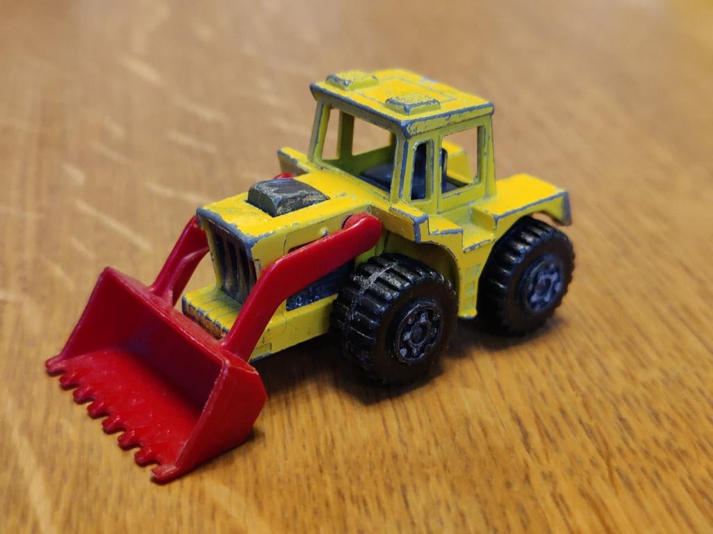 Matchbox Tractor Shovel, Ophalen of Verzenden, Zo goed als nieuw, Tractor of Landbouw