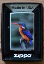 zippo kingfisher ijsvogel chrome prototype, Ophalen, Nieuw, Aansteker