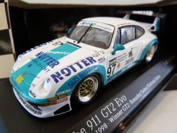 Minichamps Porsche 911 GT2 Evo Daytona 1998 1:43 430986797 beschikbaar voor biedingen