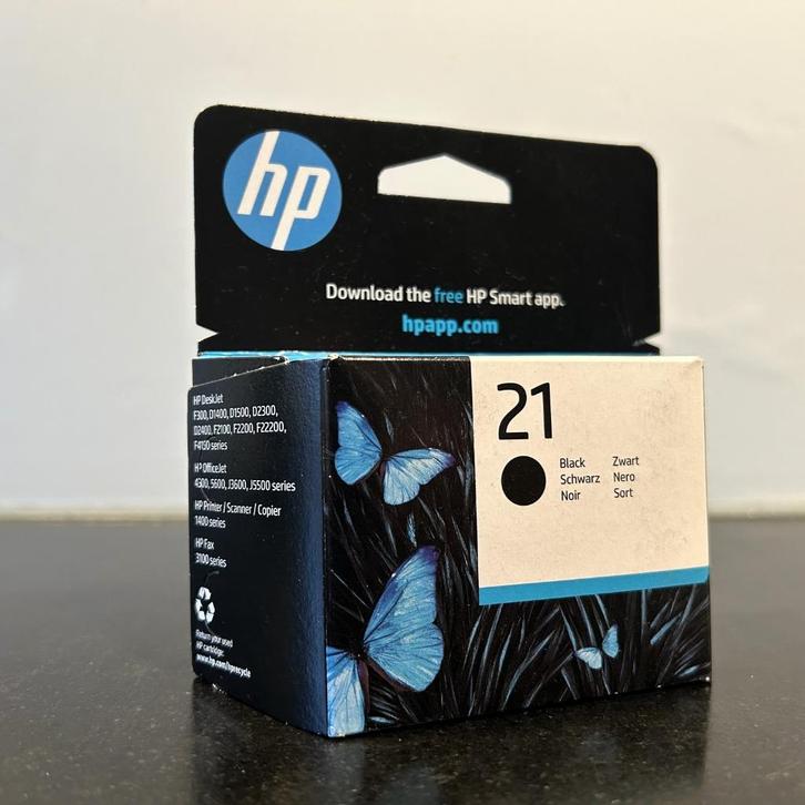 Nieuwe cartridge HP - zwart, Computers en Software, Printerbenodigdheden, Nieuw, Cartridge, Ophalen