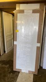 diverse Stompe paneeldeur met freeslijnen 88x211.5 cm, Ophalen, 80 tot 100 cm, Binnendeur, Nieuw