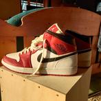 Air Jordan 1 Chicago, Jordan, Ophalen of Verzenden, Wit, Zo goed als nieuw