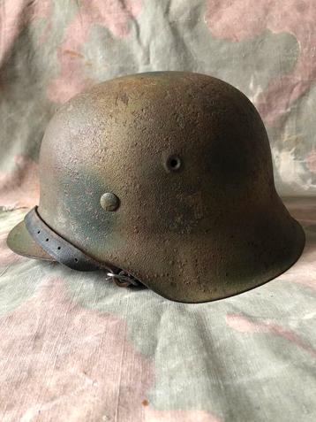 Untouched M42 SD Normandié camo helm beschikbaar voor biedingen