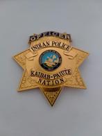 Indian Police Kaibab-Paiute Nation , Badge, Verzenden, Overige soorten, Amerika, Embleem of Badge