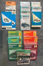 Aangeb. 19 boeken over Renault modellen vanaf R4 t/m Laguna, Gelezen, Diverse auteurs, Ophalen of Verzenden, Renault
