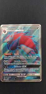 Pokemon promokaart SM84 Zoroark GX, Losse kaart, Zo goed als nieuw, Verzenden