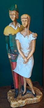 Oud beeld Tyl en Nele - J. Dauwe, Antiek en Kunst, Ophalen of Verzenden