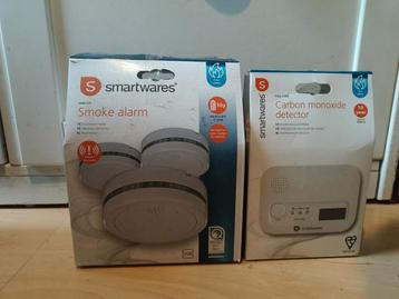 Rookmelders & Koolmonoxidemelder - Smartwares beschikbaar voor biedingen