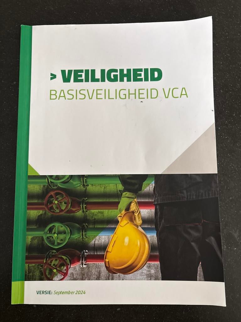 Basisveiligheid VCA - September 2024, Ophalen of Verzenden, Gelezen, MBO
