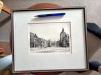 ets van jan van rijsewijk zicht op de Boschstraat, Antiek en Kunst, Ophalen of Verzenden