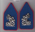 set kraagpatten huzaren prins Alexander, Verzamelen, Ophalen of Verzenden, Landmacht, Nederland, Embleem of Badge