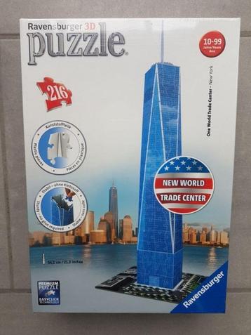 One World Trade Center 3d puzzle 216 stuks COMPLEET beschikbaar voor biedingen