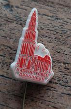 Vintage Martini Toren Groningen Speldje, Verzamelen, Speldjes, Pins en Buttons, Ophalen of Verzenden, Gebruikt, Stad of Land, Speldje of Pin