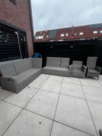 Wicker Loungeset - Bank & Stoelen zonder kussens, Tuin en Terras, Tuinsets en Loungesets, Ophalen, Gebruikt, 6 zitplaatsen, Loungeset