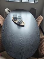 Ovale zwarte eettafel 200 x 100, Huis en Inrichting, Lampen | Hanglampen, Ophalen, Gebruikt, Minder dan 50 cm