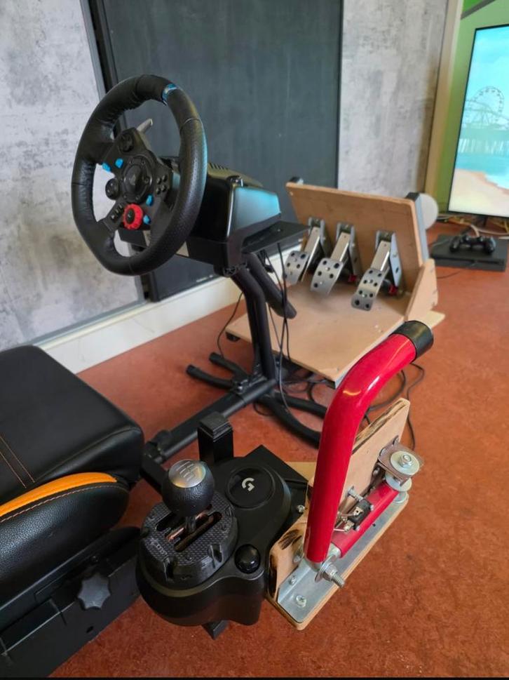 Logitech G29 race en rally sim, Spelcomputers en Games, Spelcomputers | Sony PlayStation Consoles | Accessoires, Zo goed als nieuw