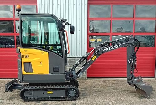 Volvo EC18E minikraan 400u!, Zakelijke goederen, Machines en Bouw | Kranen en Graafmachines, Graaflaadcombinatie