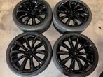 ️22 inch Tesla Model X / S Velgen met banden origineel 5x120, Gebruikt, 265 mm, Banden en Velgen, Overige maten