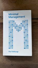Minimal Management - Paul Verburgt, Ophalen of Verzenden, Zo goed als nieuw, Management