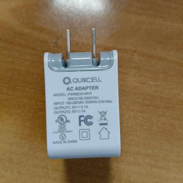 Quikcell 3.1A Dual Power-wandlader voor Apple en Android beschikbaar voor biedingen