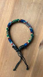 Balinees armdbandje *NIEUW*, Ophalen of Verzenden, Nieuw, Blauw, Overige materialen