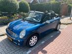 Mini 1.6 16V ONE Cabrio 2008 Blauw, Auto's, Zwart, 4 cilinders, Handgeschakeld, Particulier