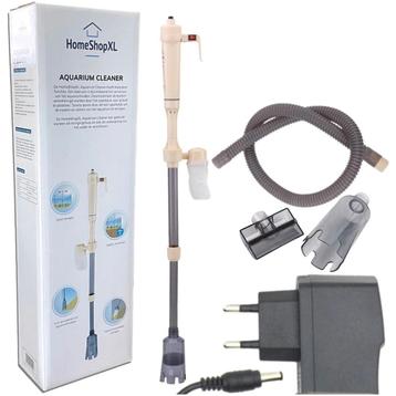 Aquarium stofzuiger en aquarium pomp (230V en op batterijen) beschikbaar voor biedingen