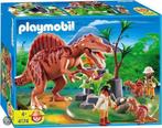 Playmobil Dino Set – Spinosaurus (4174) + Pteranodon (4173), Ophalen of Verzenden, Zo goed als nieuw, Complete set